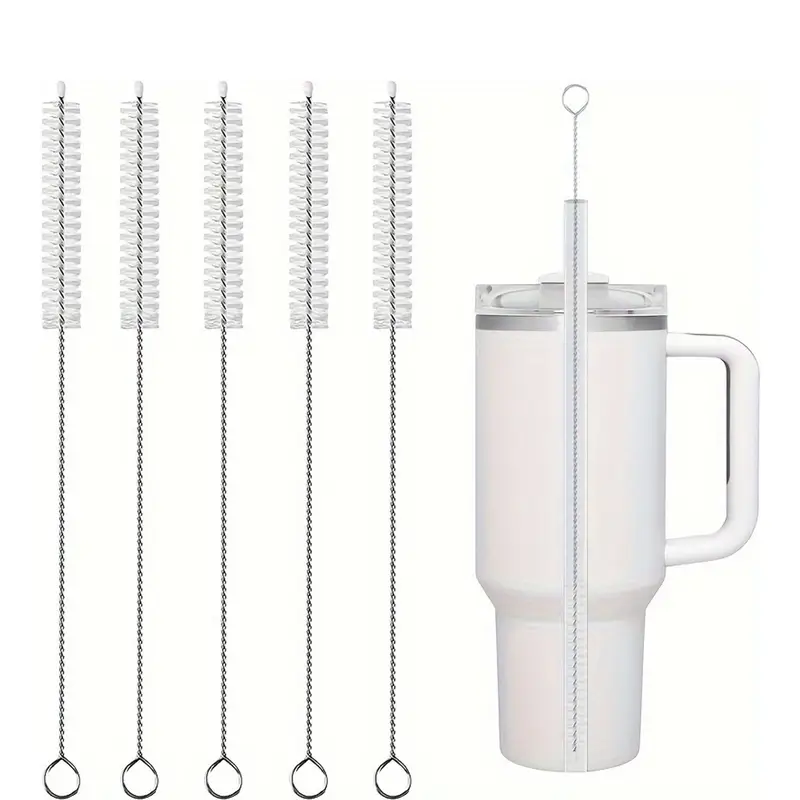 5 Pack Straw Cleaning Brushes for Stanley Tumblers